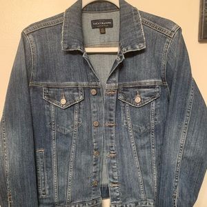 NWOT-super cute Lucky large jeans jacket; great new condition!